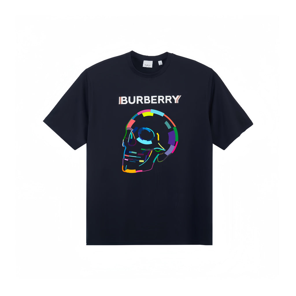 Burberry Kaos Logo Seri Huruf, Unisex, COD '"B-15