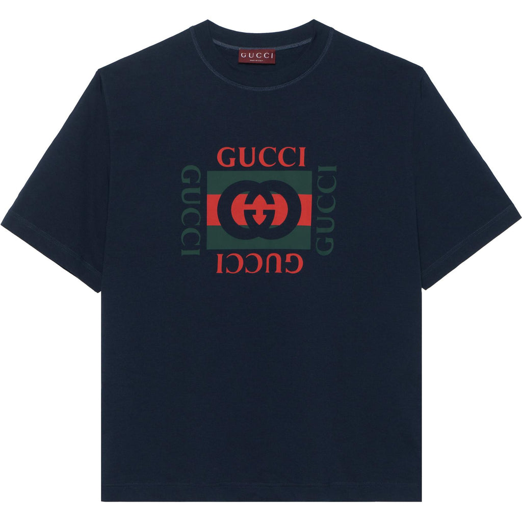 GUCCI Kaos Logo Seri Huruf, Unisex, COD '"    '"  G-52