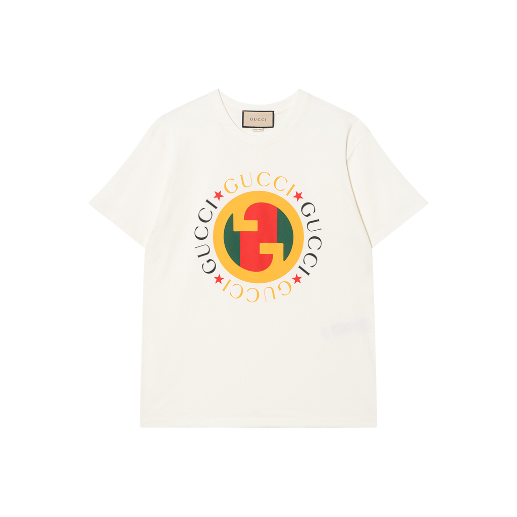 GUCCI Kaos Logo Seri Huruf, Unisex, COD '"    '"  G-46