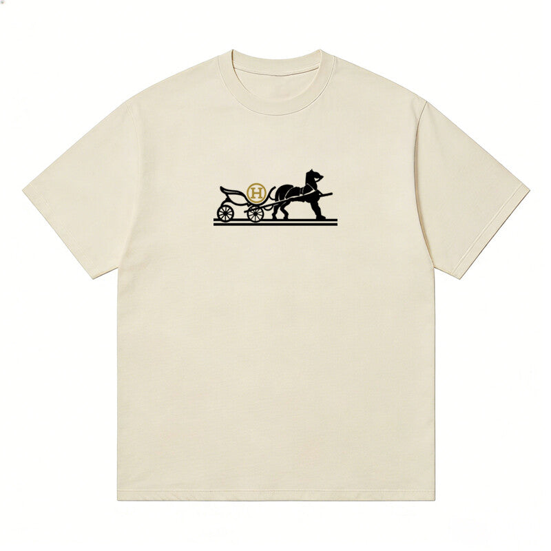 HERMES Kaos Logo Seri Huruf, Unisex '"COD '"  HE - 3