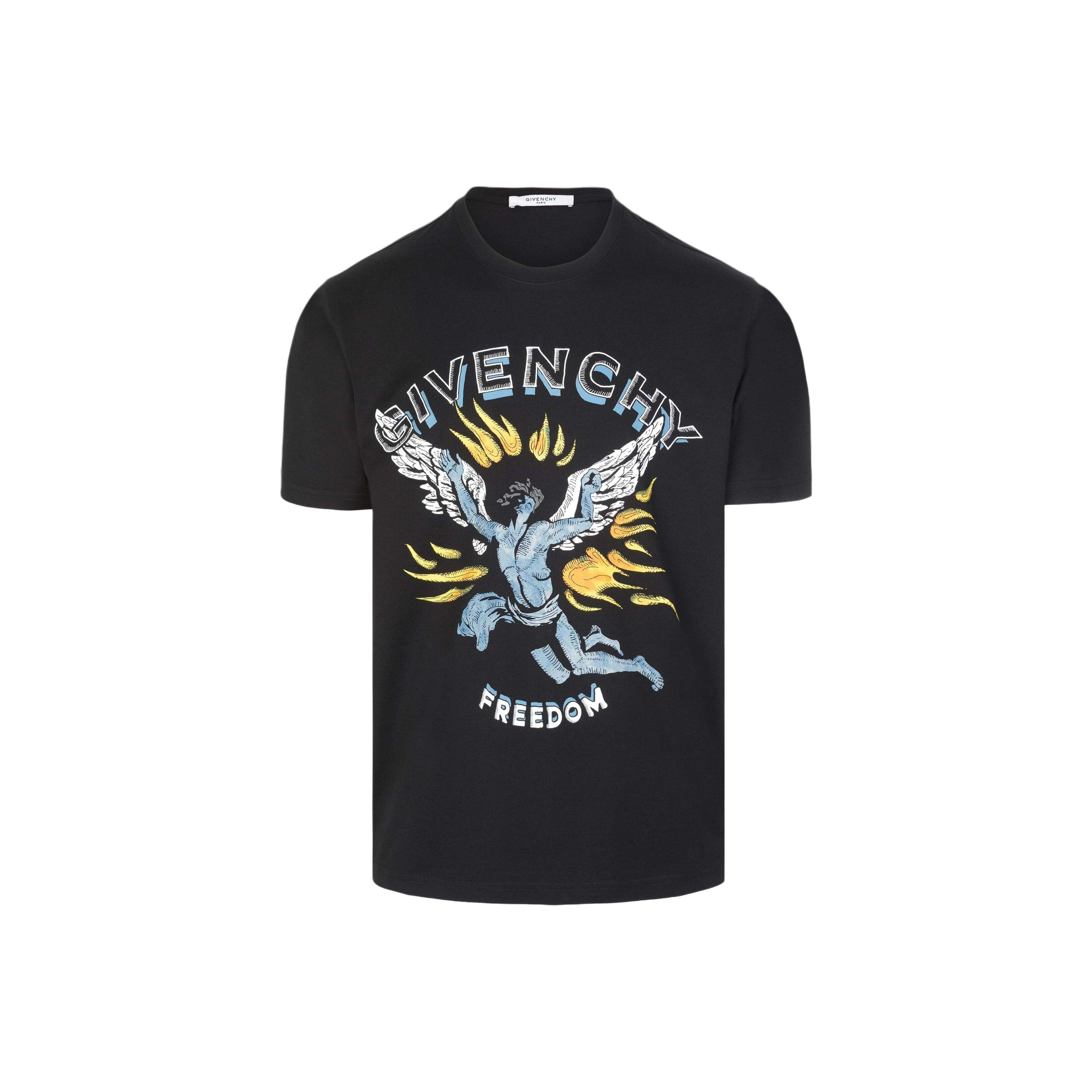 Kaos Givenchy Bermotif, Unisex -J-52