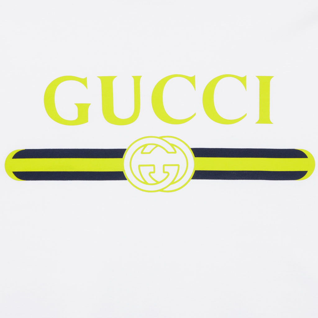 GUCCI Kaos Logo Seri Huruf, Unisex, COD '"    '"  G-51