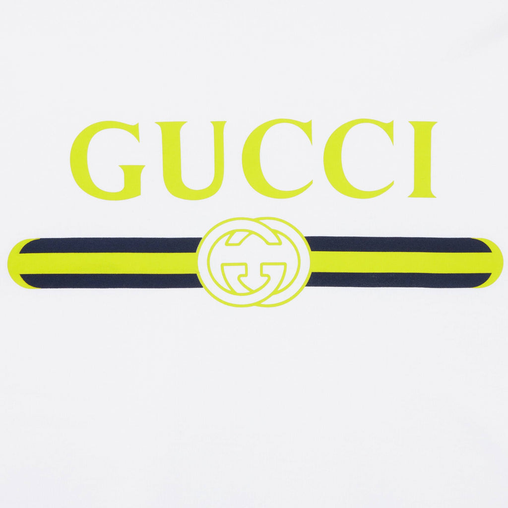 GUCCI Kaos Logo Seri Huruf, Unisex, COD '"    '"  G-51
