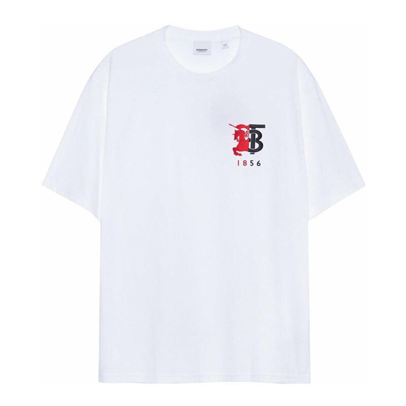 Burberry Kaos Logo Seri Huruf, Unisex, COD '"B-52