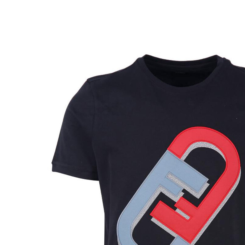 Kaos Pendek FENDI dengan Motif Gambar/Cetak, Cocok untuk Pria dan WanitaF-36