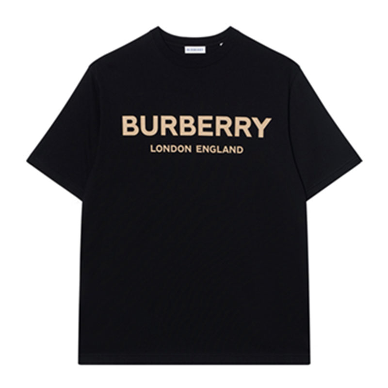 Burberry Kaos Logo Seri Huruf, Unisex, COD '"B-02